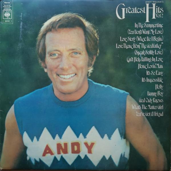 Andy Williams - Andy William's Greatest Hits Vol 2