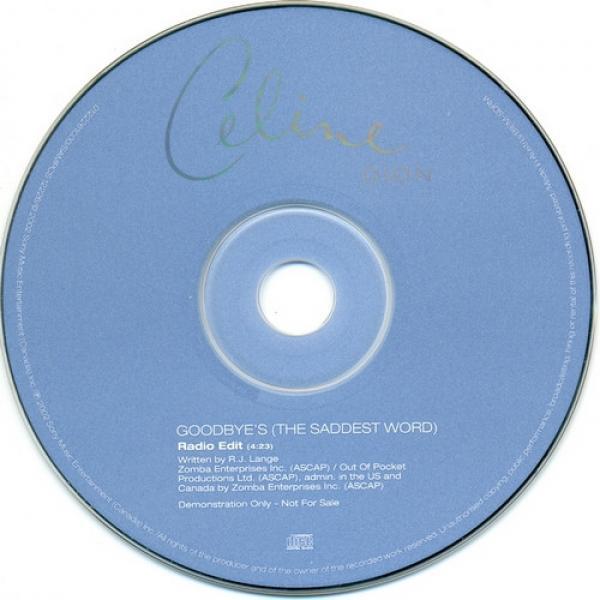 Céline Dion - Goodbye's (The Saddest Word)