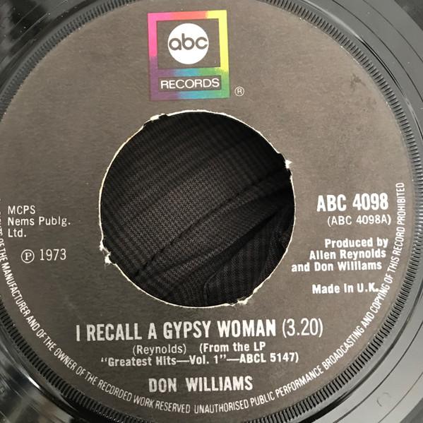 Don Williams  - I Recall A Gypsy Woman