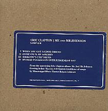 Eric Clapton - Me And Mr Johnson Sampler