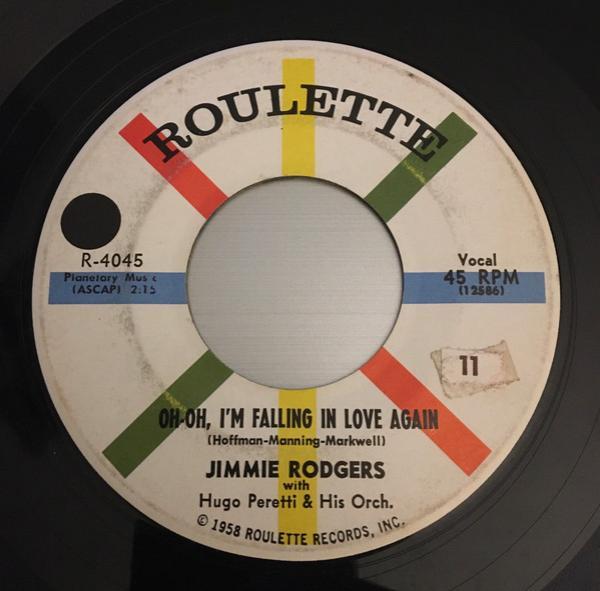 Jimmie Rodgers  - Oh-Oh, I'm Falling In Love Again