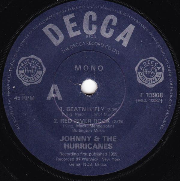 Johnny And The Hurricanes - Beatnik Fly / Red River Rock