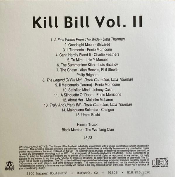  - Kill Bill Vol. 2 (Original Soundtrack)