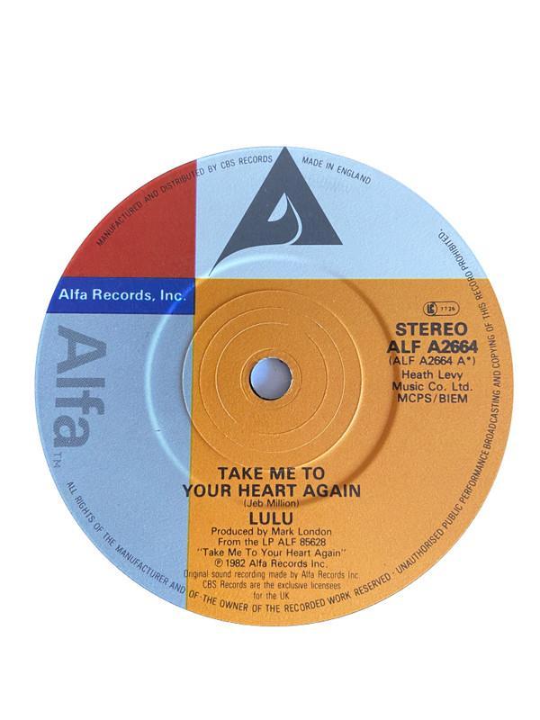 Lulu - Take Me To Your Heart Again