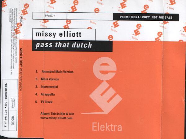 Missy Elliott - Pass That Dutch