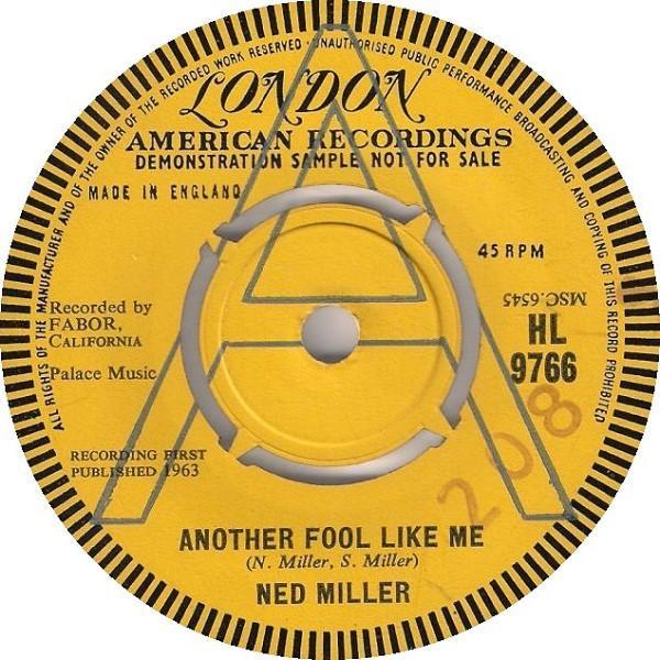 Ned Miller - Another Fool Like Me