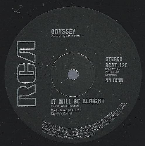 Odyssey  - It Will Be Alright