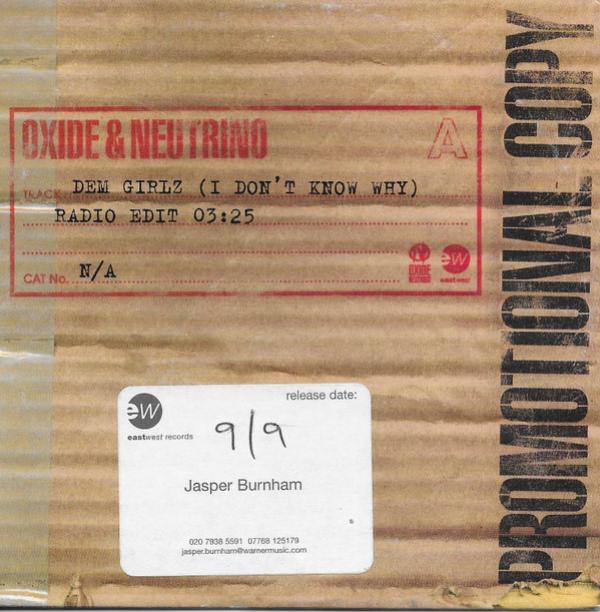 Oxide & Neutrino - Dem Girlz (I Don't Know Why)