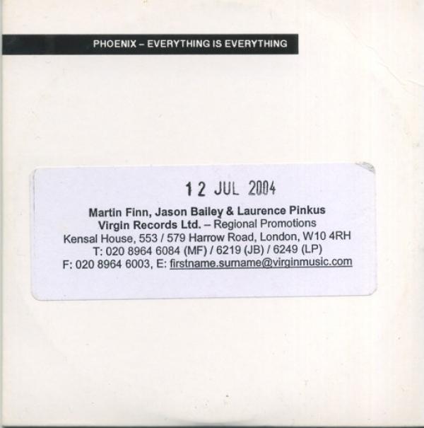 Phoenix - Everything Is Everything