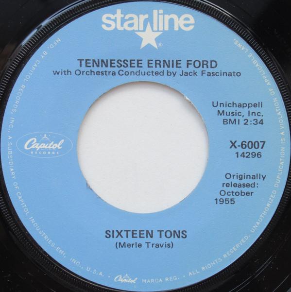Tennessee Ernie Ford - Sixteen Tons
