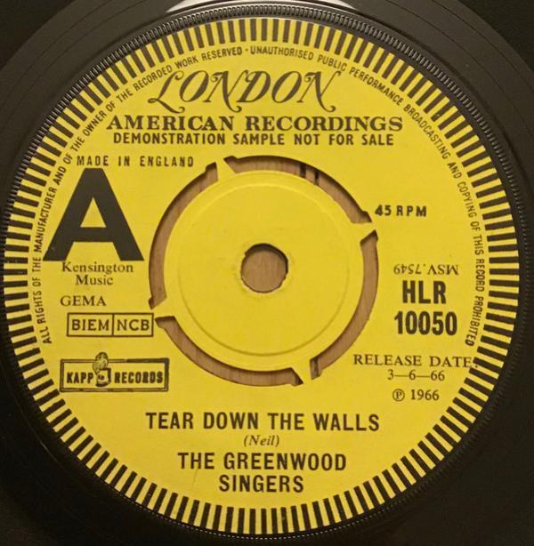 The Greenwood Singers - The Friends I Used To Know 