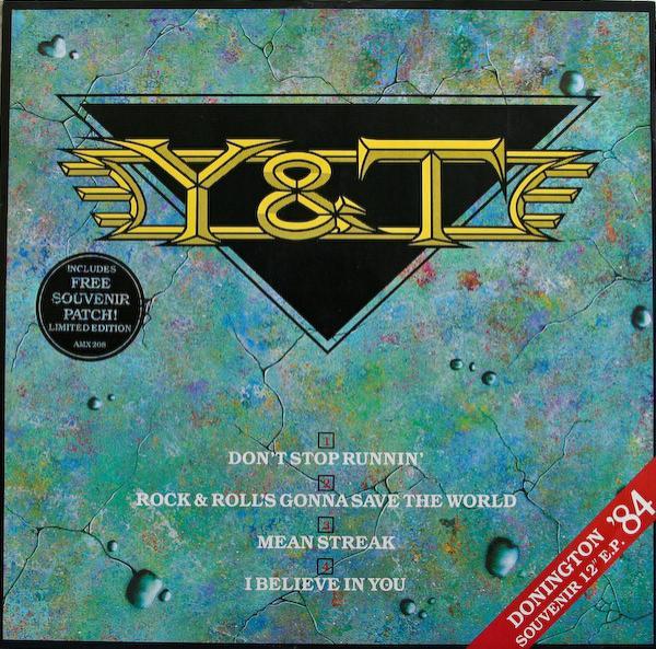Y & T - Donington '84 Souvenir 12" E.P.